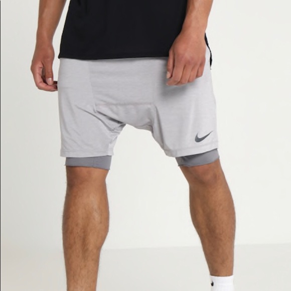 nike flex 2 in 1 running shorts